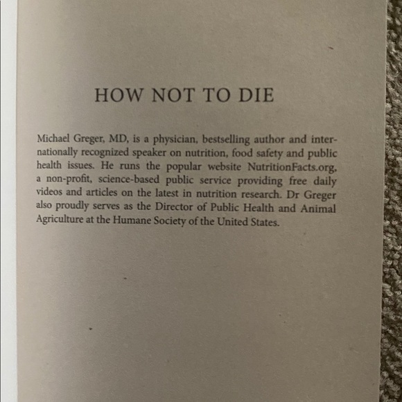 Book how not to die. Read once excellent condition - Picture 3 of 5